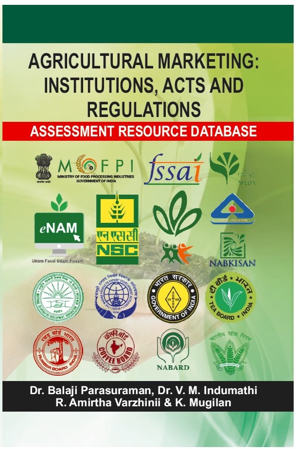 Agricultural Marketing Institutions, Acts And Regulations Assessment Resource Database
