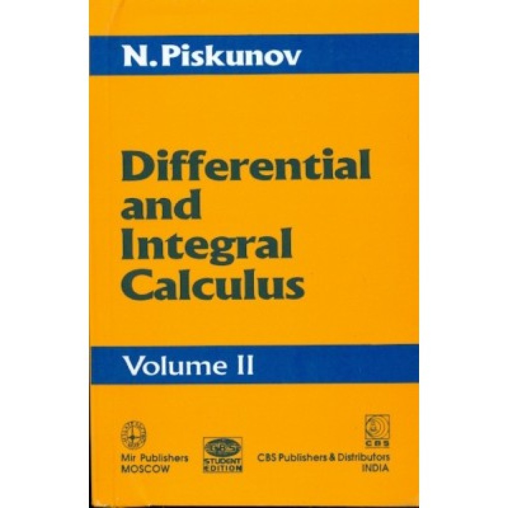 Differential and Integral Calculus, Vol. II