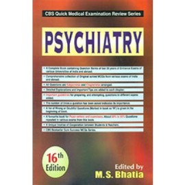 CBS Quick Medical Examination Review Series: Psychiatry, 16e (PB)