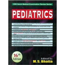 CBS Quick Medical Examination Review Series: Pediatrics, 16e (PB)