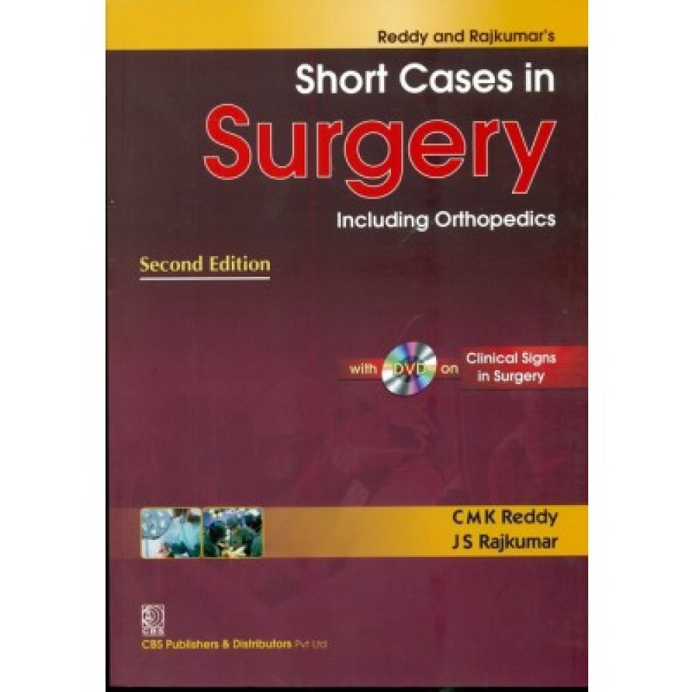 Short Cases in Surgery Including Orthopedics, 2e With DVD (PB)