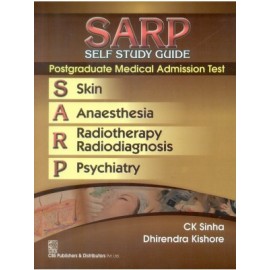 SARP - Self Study Guide Post Graduate Medical Admission Test Skin, Anaesthesia, Radiotherapy Radiodiagnosis,Psychiatry, 9e (PB)