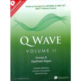 Q Wave: Based on NEET Pattern for AIPGMEE, DNB-CET & FMGE, Vol.II (PB)