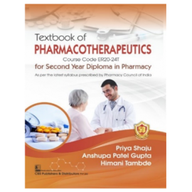 Textbook Of Pharmacotherapeutics For Second Year Diploma In Pharmacy (PB)