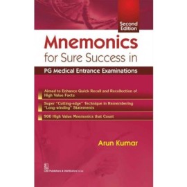 Mnemonics for Sure Success in PG Medical Entrance Examinations, 2e (PB)