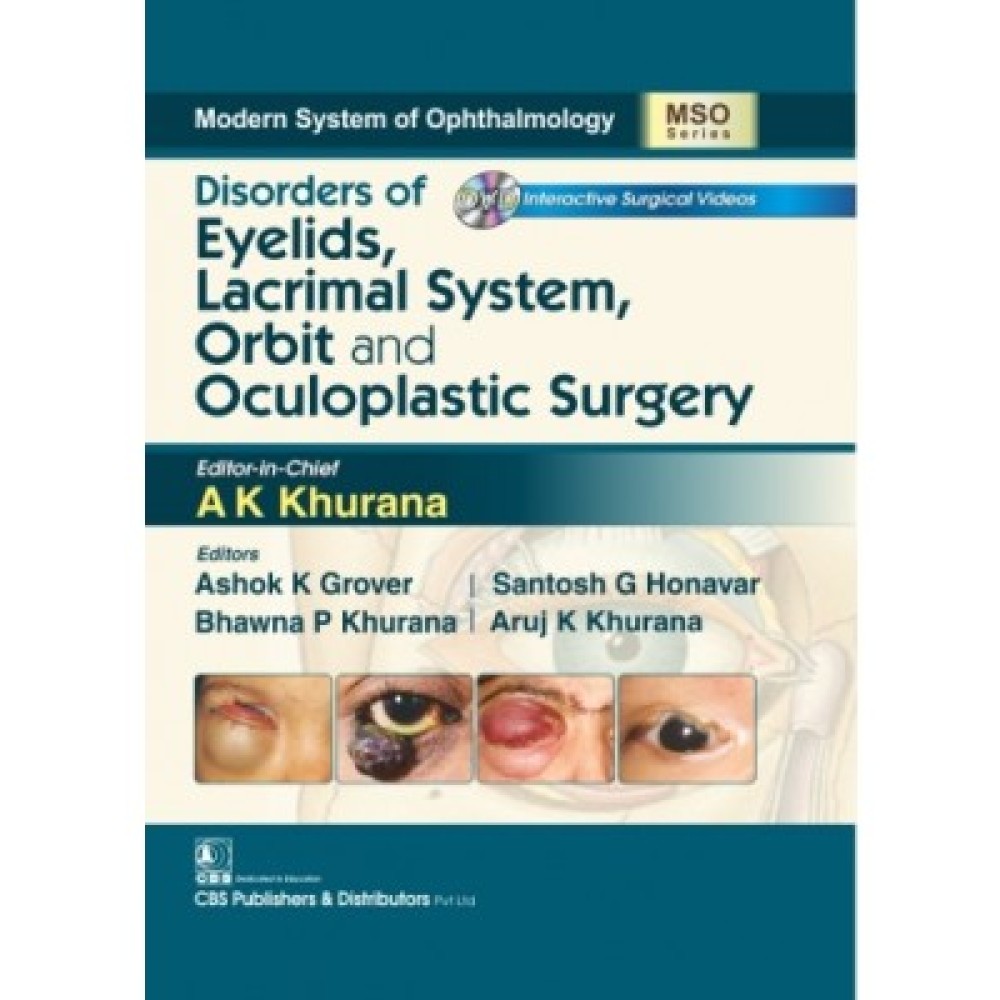 Disorders Of Eyelids Lacrimal System Orbit and Oculoplastic Surgery (Mso Series) (Hb)