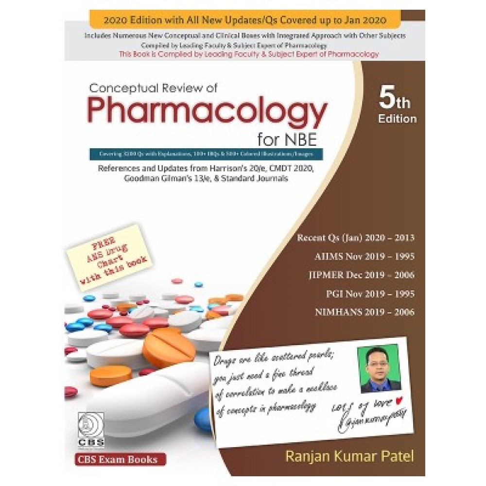 Conceptual Review of Pharmacology for NBE, 5e (PB)