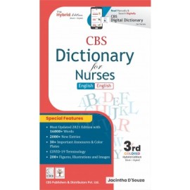 CBS Dictionary For Nurses 3Ed (PB)