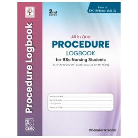 All In One Procedure Logbook For Bsc Nursing Students 2Ed (PB)