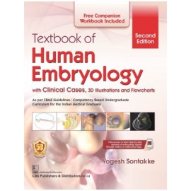 Textbook Of Human Embryology With Clinical Cases 3D Illustrations And Flowcharts 2Ed (HB)