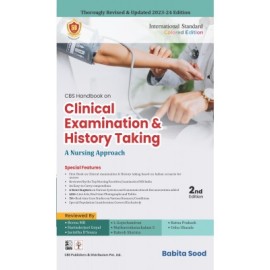 Cbs Handbook On Clinical Examination And History Taking A Nursing Approach 2Ed (PB)